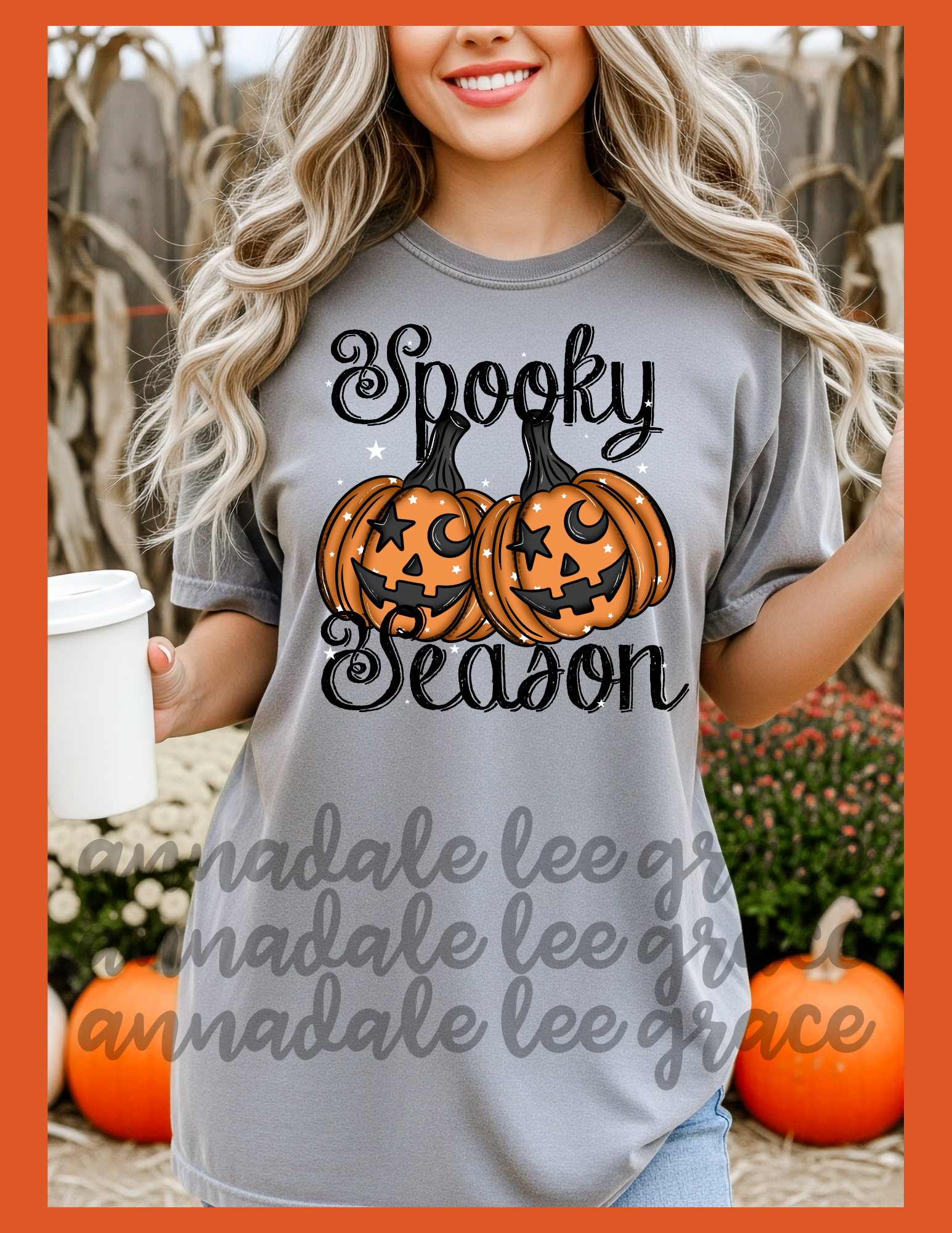 Spooky Season pumpkin tee
